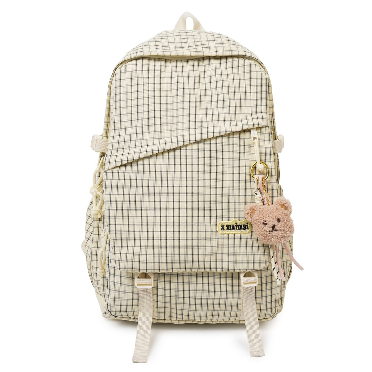 Stylischer Gittermuster-Rucksack Brehn