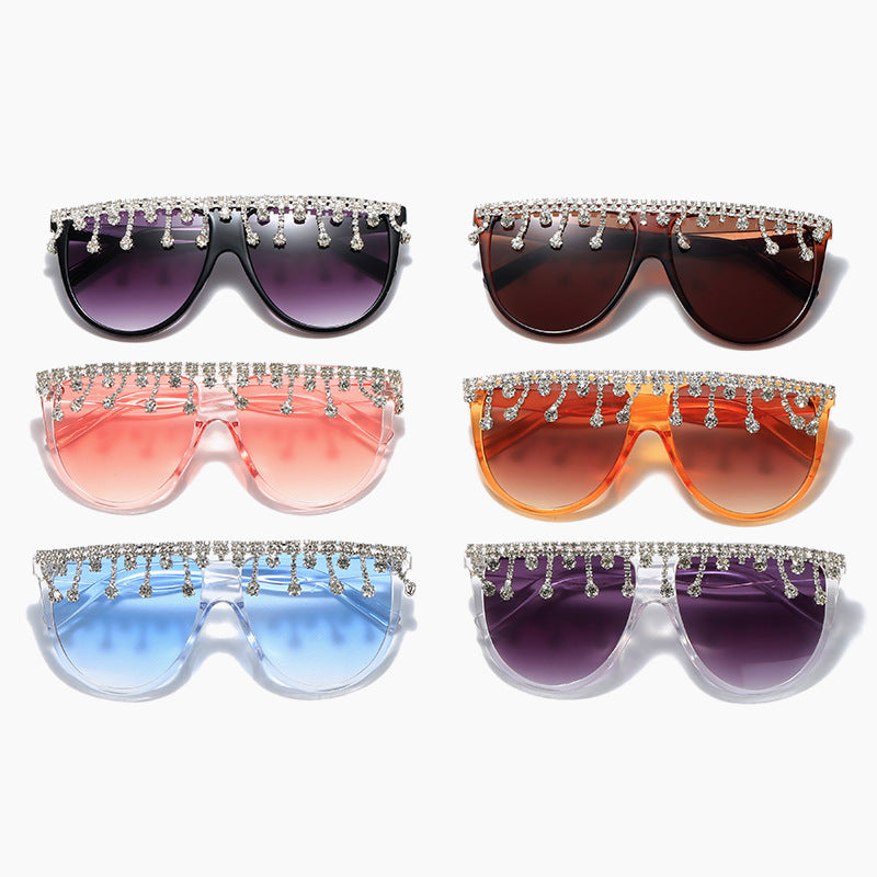 Damen Dekorative Glamour-Sonnenbrille Brehn