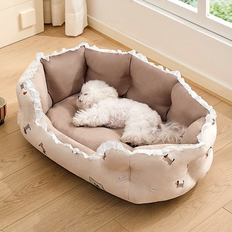 Nest-förmiges Gemütliches Hundebett