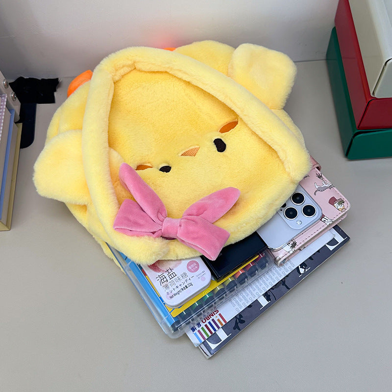 Kuschelige Plüschhandtasche Im Hühnchen-Design Brehn