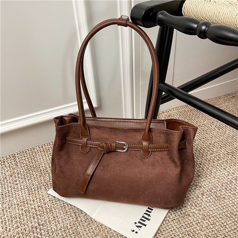Wildleder Tote Bag Brehn