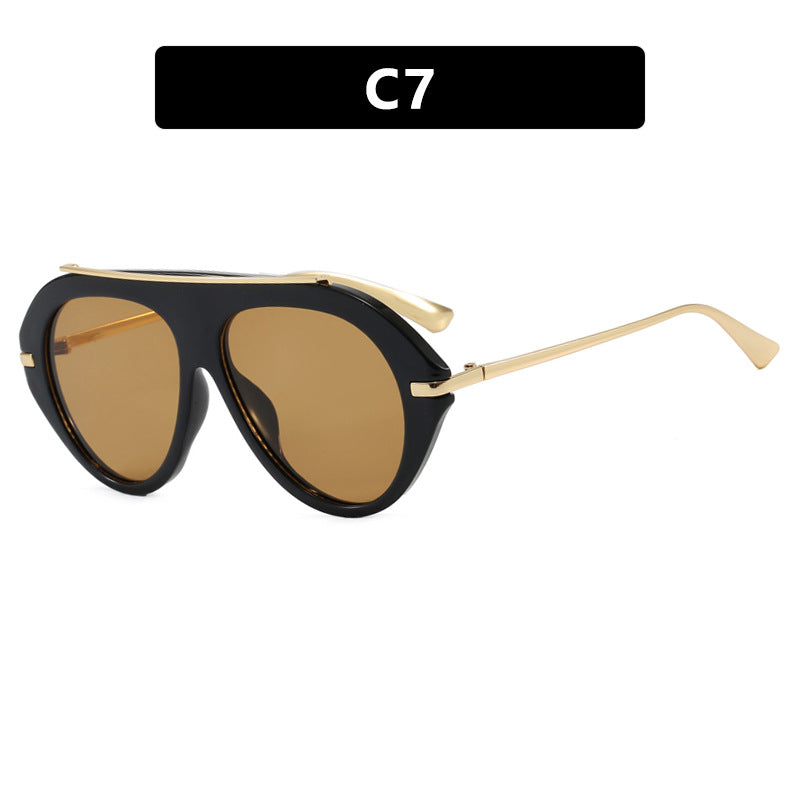 Damen Sonnenbrille im eleganten Hexagon-Design Brehn