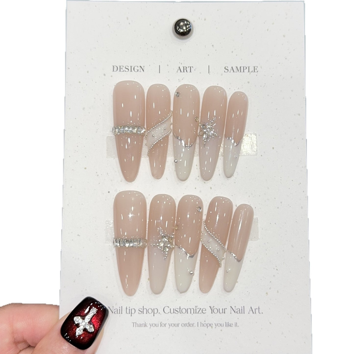 Glamouröse Nagelkunst Brehn