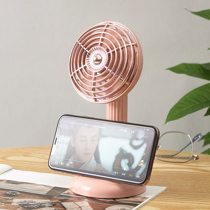 Damen Tragbarer Tischventilator mit flexiblem Neigungsmechanismus Brehn