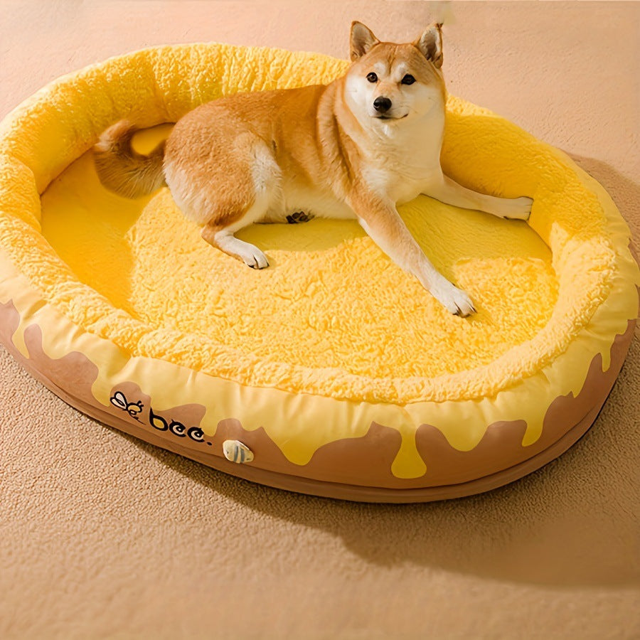 Gemütliches Kissen Hundebett