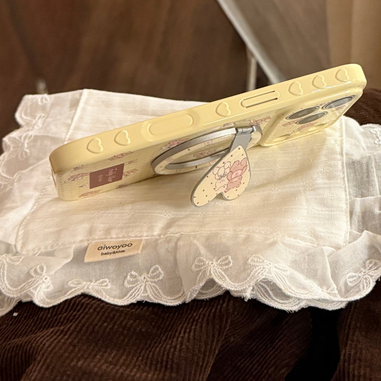 Herzförmiger Taschenhalter Brehn