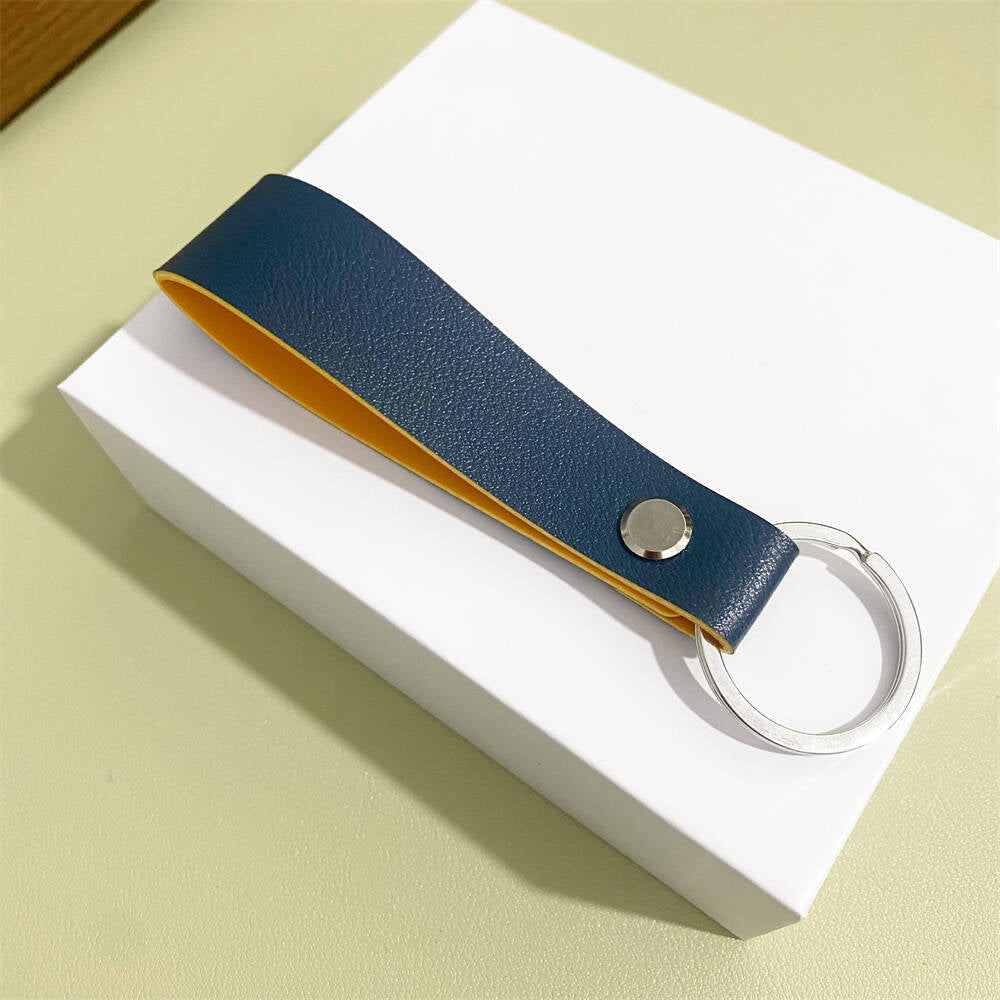 Premium Leder Schlüsselanhänger Halter Brehn