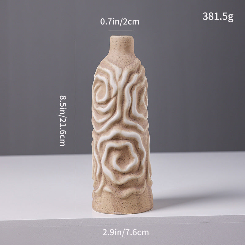 Abstrakte Keramik Kunst Vase