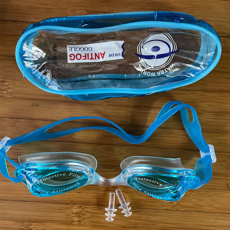 Anti-Beschlag Schwimmbrille mit Schutzlinse Brehn