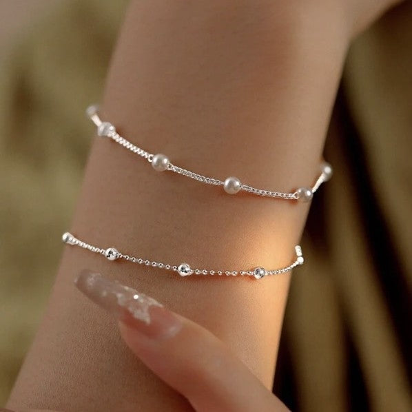Verstellbares Perlen-Charm-Armband Brehn