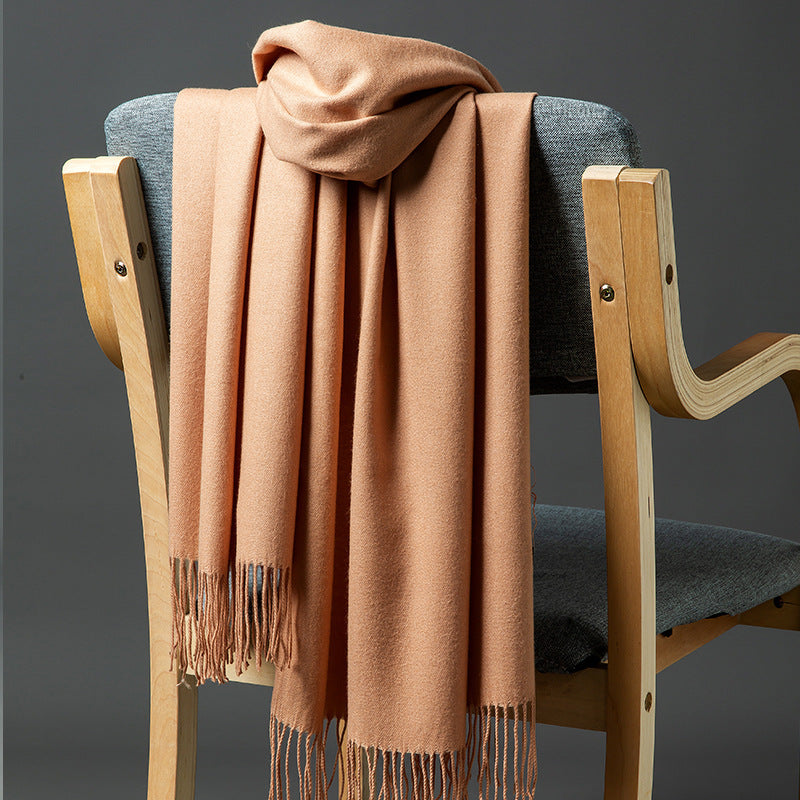 Luxuriöse Cashmere-Mischung Wurfdecke