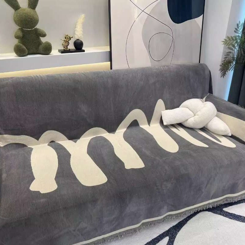 Künstlerische abstrakte Muster Sofa Wurfdecke