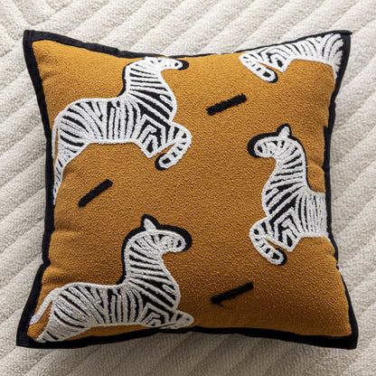 Luxuriöses Kissen mit Pantherdesign