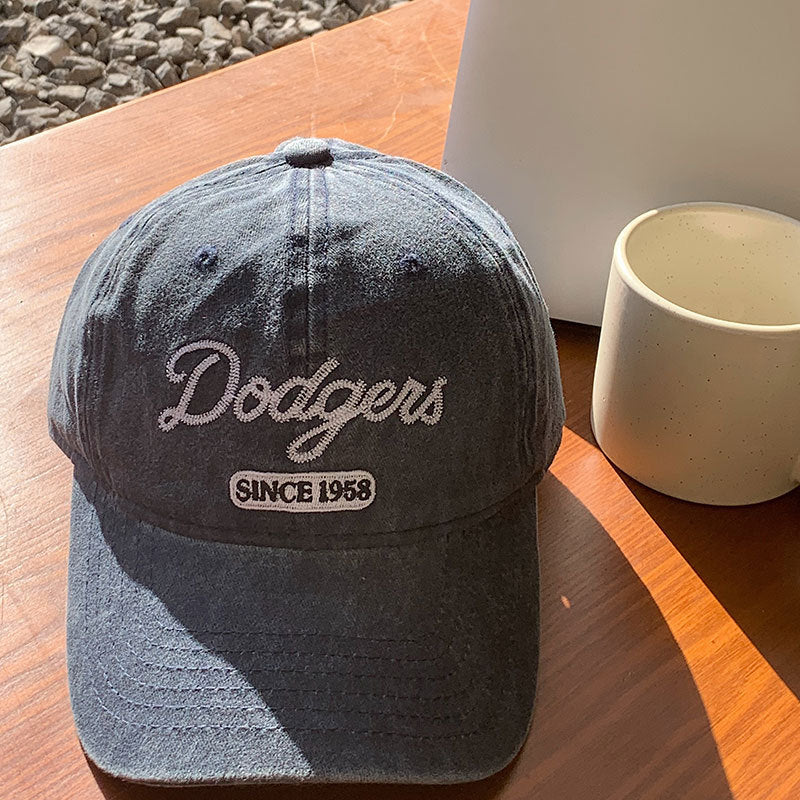 Damen Vintage-inspirierte Baumwoll-Baseballmütze Brehn