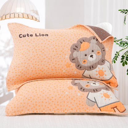 Damen Kissenbezug mit fröhlichem Pinguin-Motiv Brehn