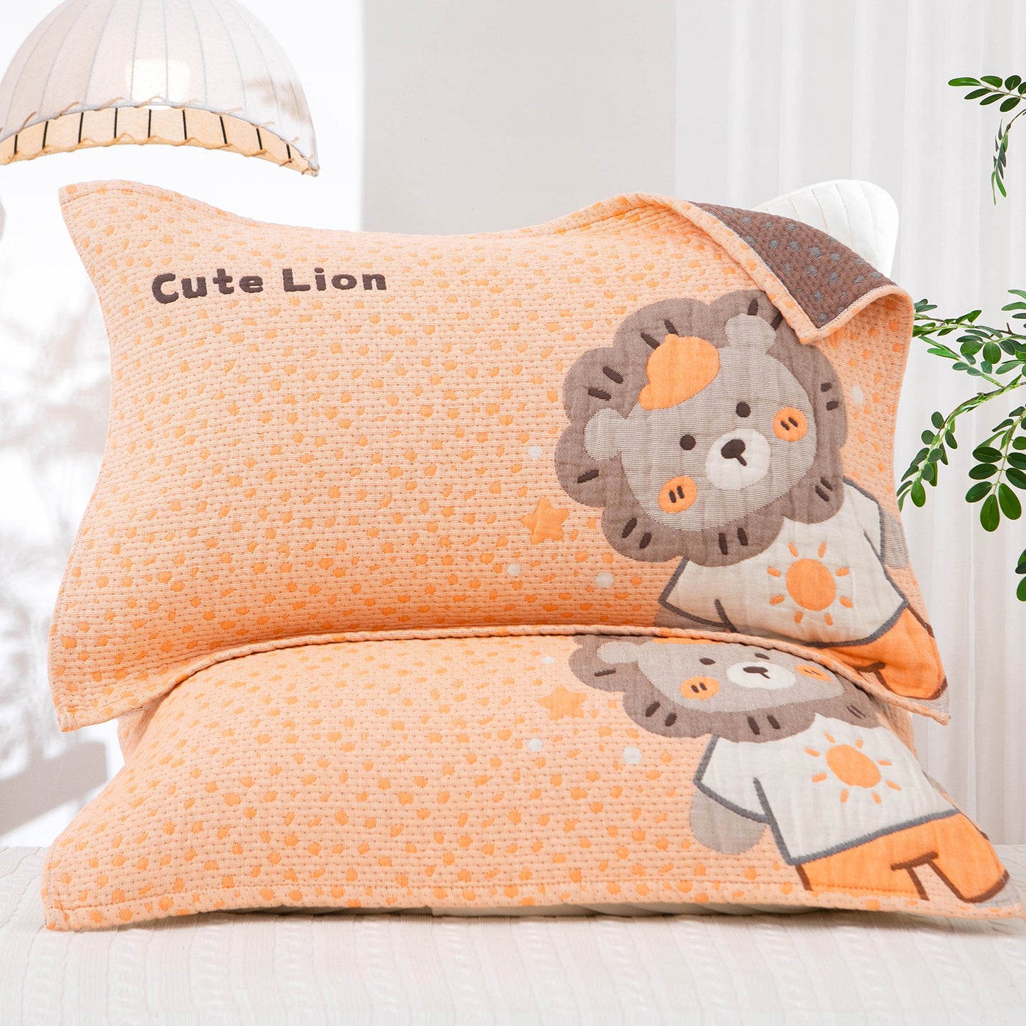 Damen Kopfkissenbezug mit floralem Design Brehn