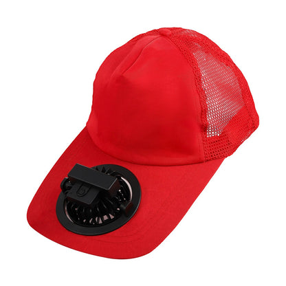 Unisex Kühlende Baseballmütze mit integriertem Ventilator Brehn