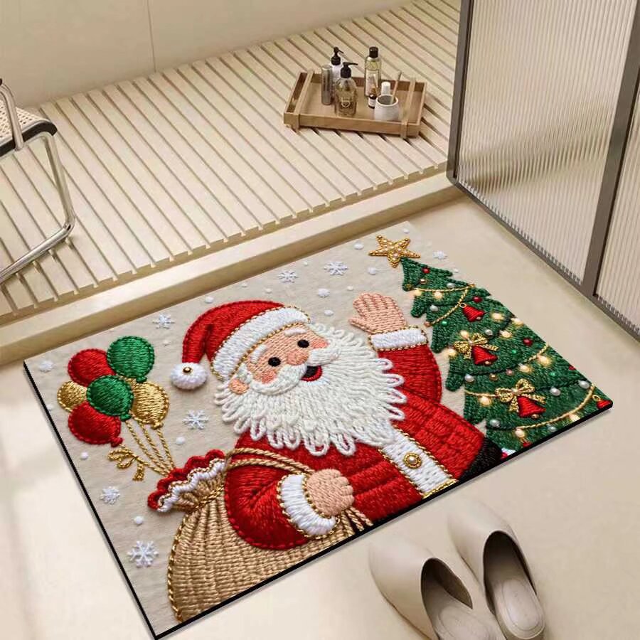 Weihnachtliches Eingangsmatte Brehn