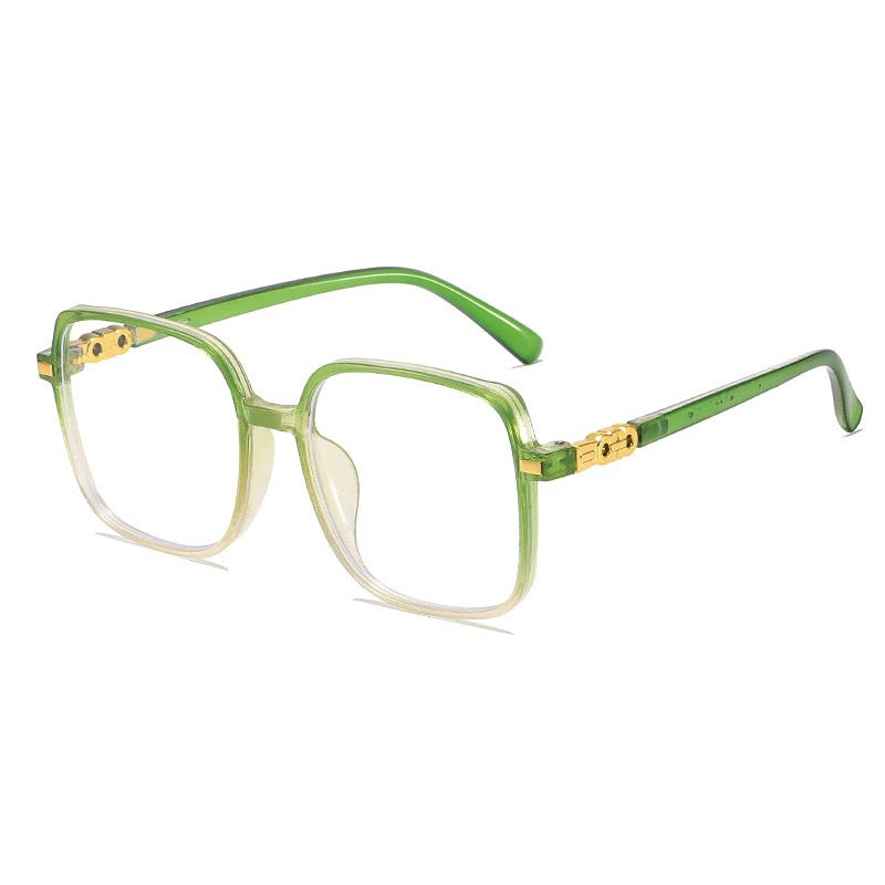 Chic Transparente Rechte Rahmen Brille Brehn