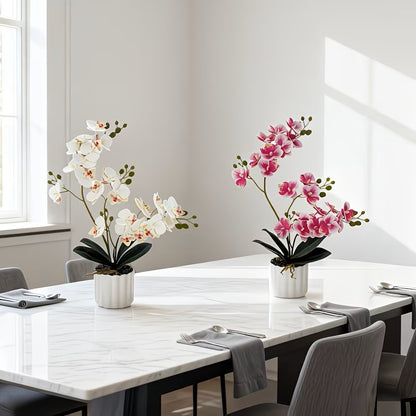 Künstliches Orchideenblumenarrangement für Wohnkultur und Innendekoration