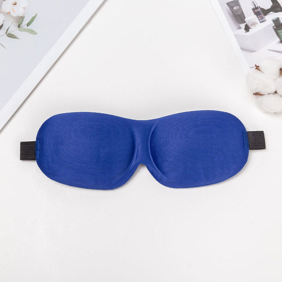 Unisex nan lichtblockierende Reisemaske mit thermoformbarer Nylonhülle und breitem Komfortband Brehn