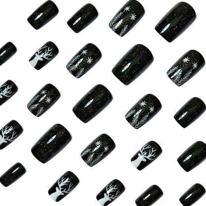 Festliche winterliche Nail Art Brehn