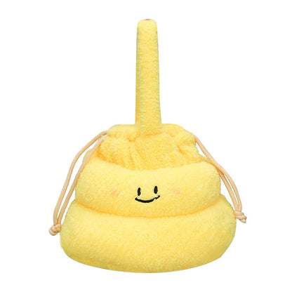 Süße plüschige Eimer Tasche