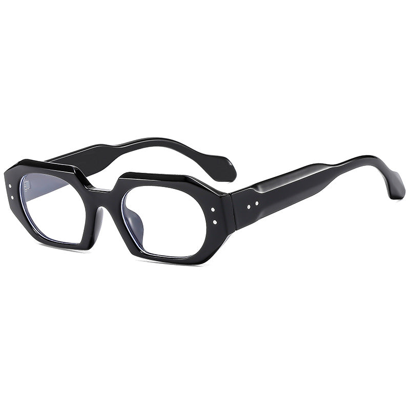 Damen modische Sonnenbrille im markanten, achtseitigen Design Brehn
