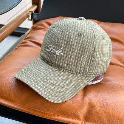 Stylische kariert Baseballmütze Brehn für Damen