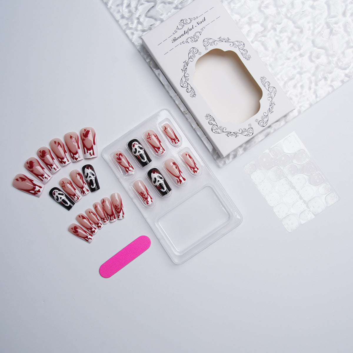Kreatives Halloween Kunstnagelset Brehn