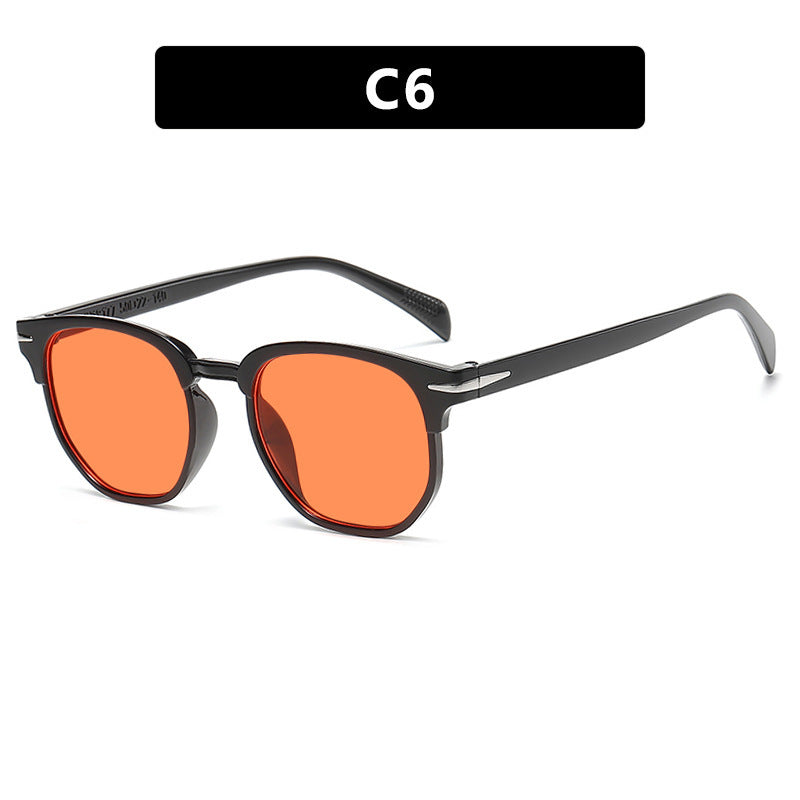 Damen geometrische Sonnenbrille mit luxuriösem Rahmen Brehn
