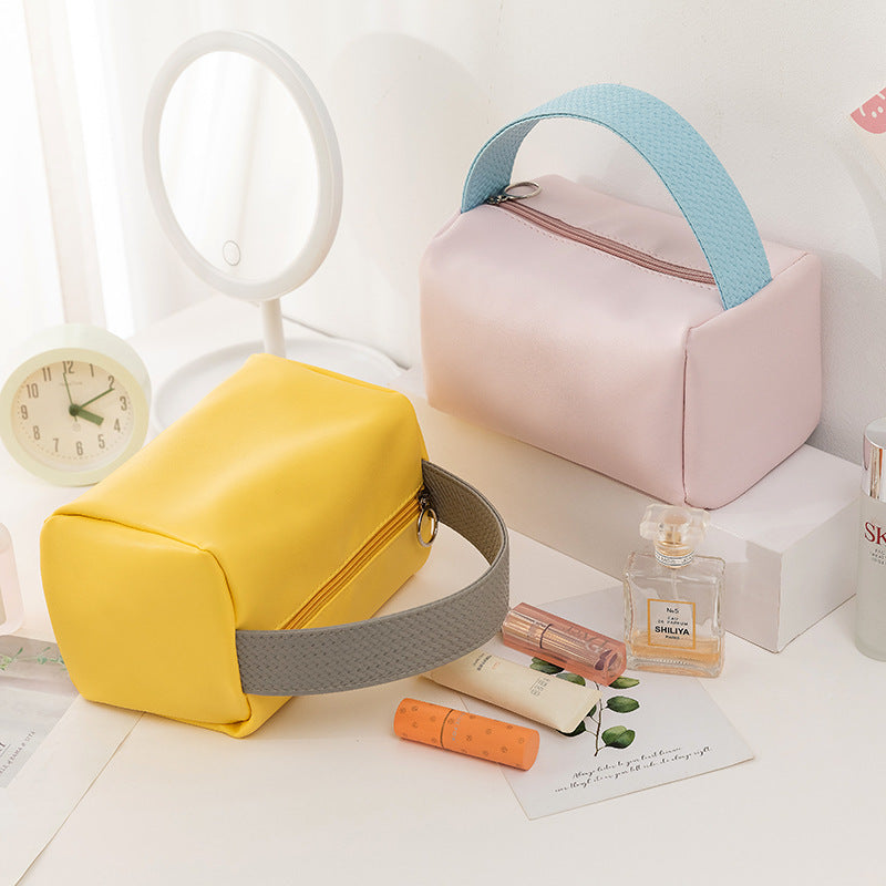Elegante Kunstleder Kosmetiktasche Brehn