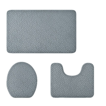 Rutschfeste Badteppich Set Brehn