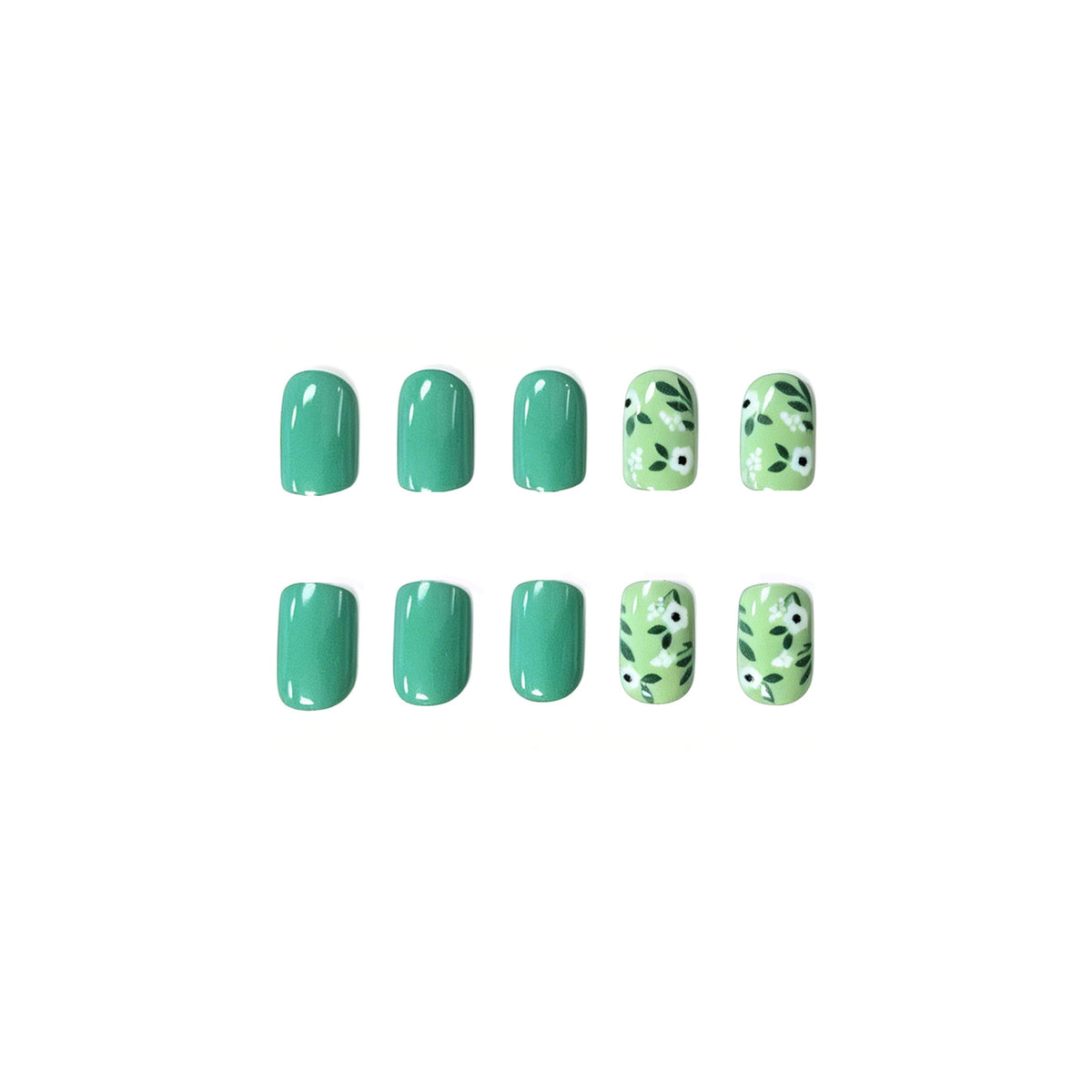 Blütenmuster Nagelaufkleber Brehn