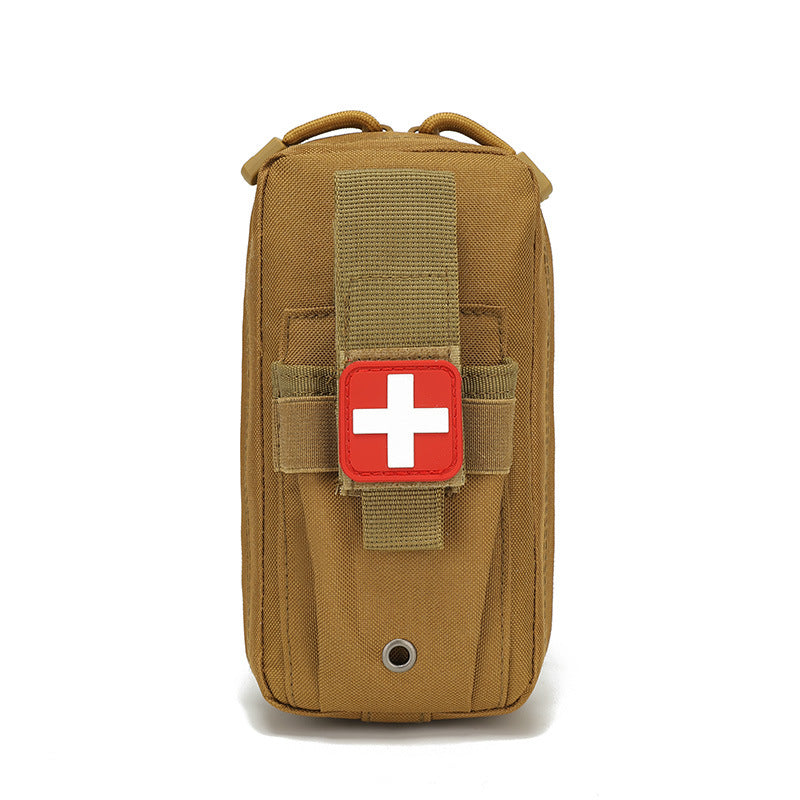 taktische MOLLE Erste-Hilfe-Tasche aus strapazierfähigem Nylon mit Entwässerungsösen Organizer Brehn