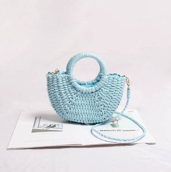 Damen Handtasche mit geflochtenem Design Brehn