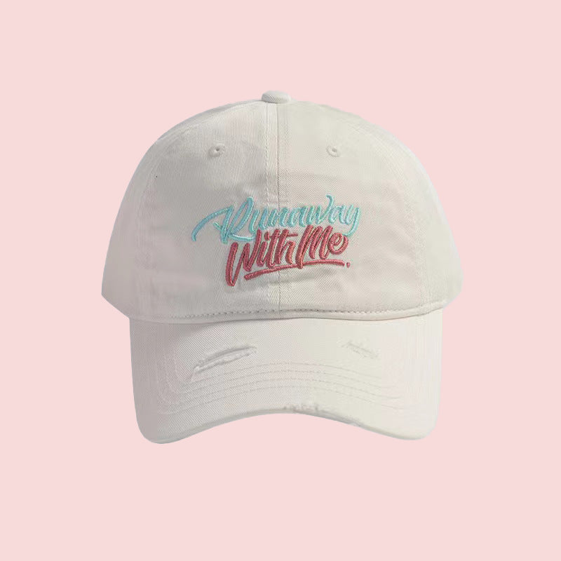 Damen Graphic Bestickte Verstellbare Baseballmütze Brehn