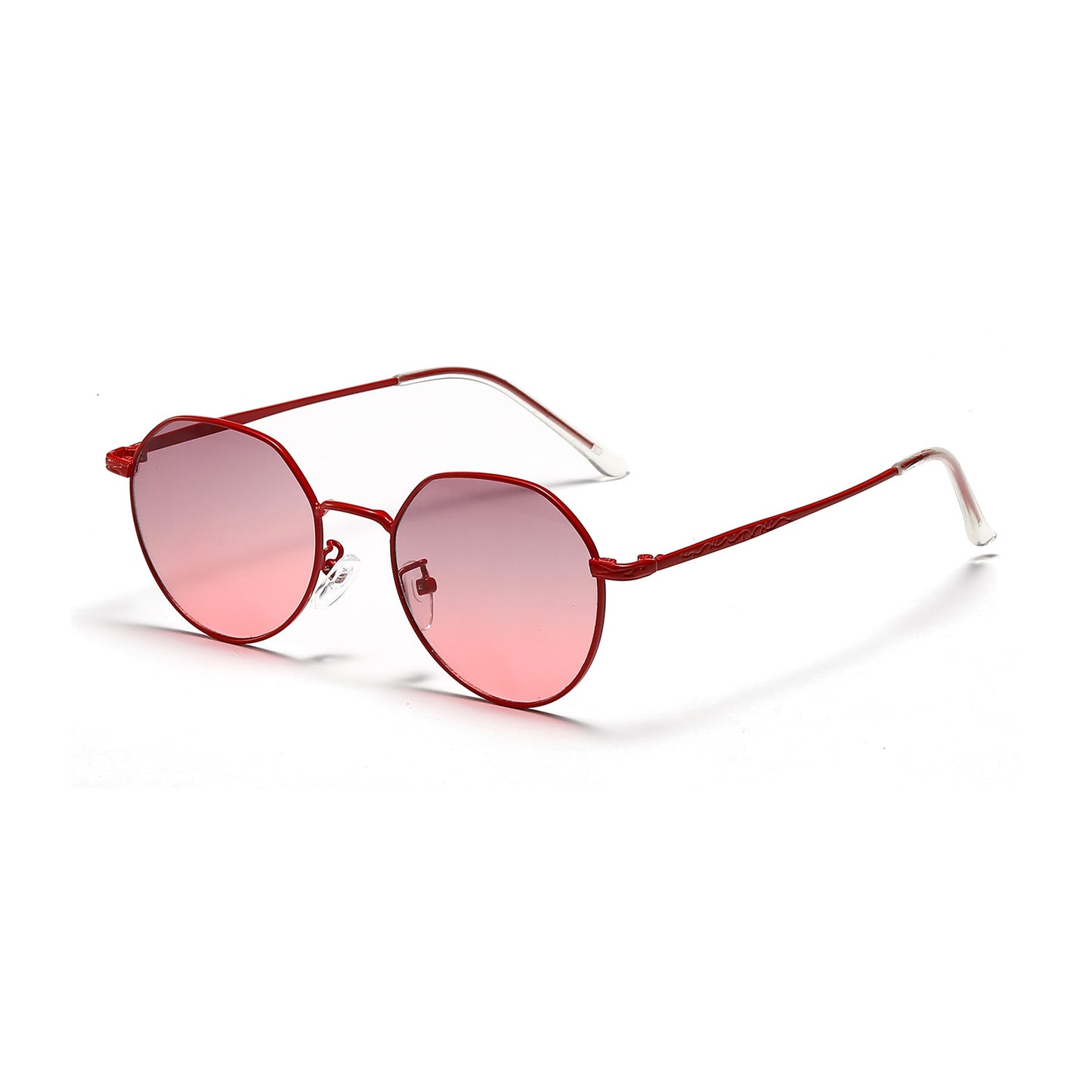 Damen runde Brille mit filigranem Metallgestell Brehn