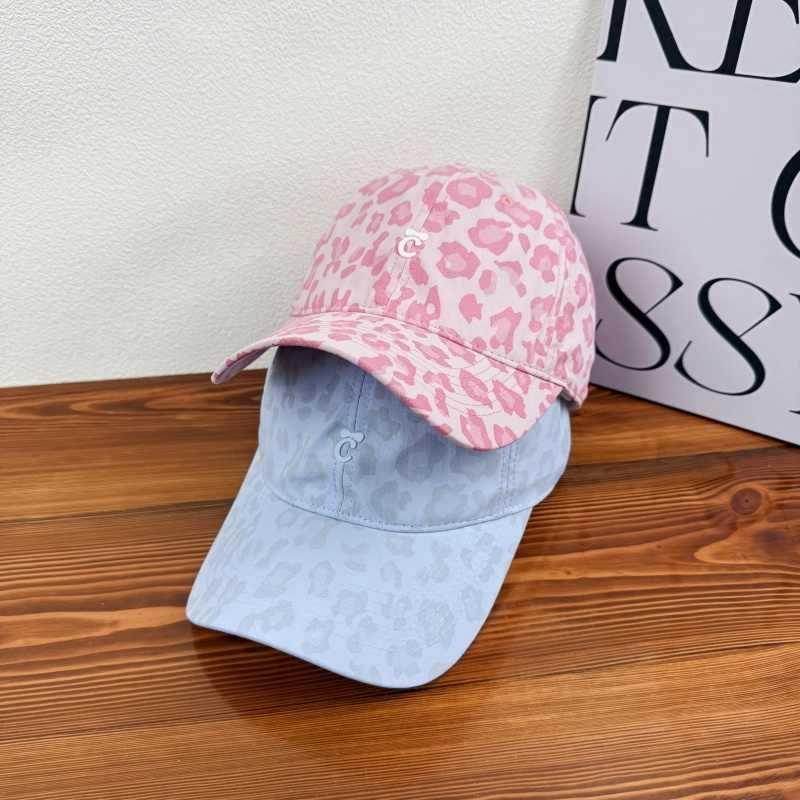 Damen Stylische Leopardenmuster Baseballmütze Brehn