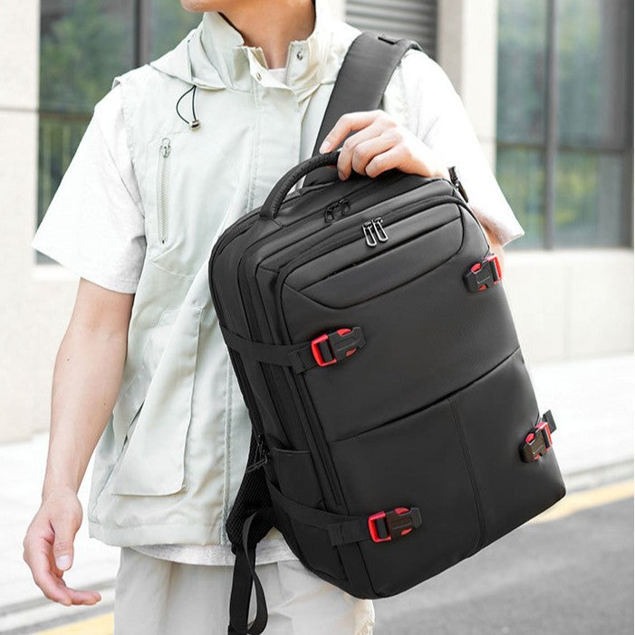 Praktischer Laptop-Rucksack mit Innovativem Sicherheitsfach und Organizer-System Brehn