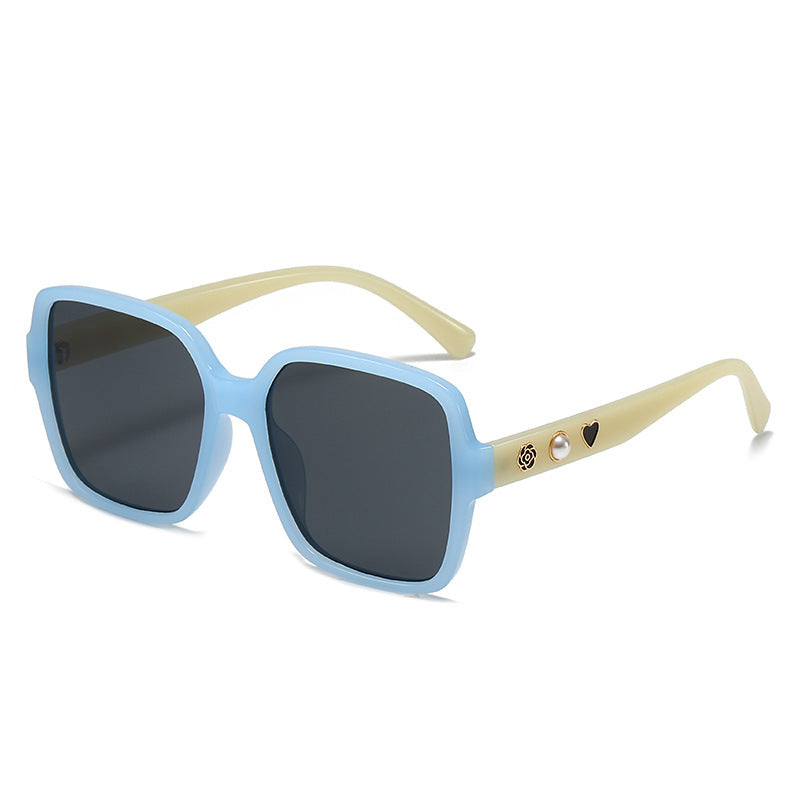 Elegante Übergroße Quadratische Fassung Brille Brehn