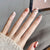 Kreatives Charakter-Design Press-On Nagelkunst Brehn