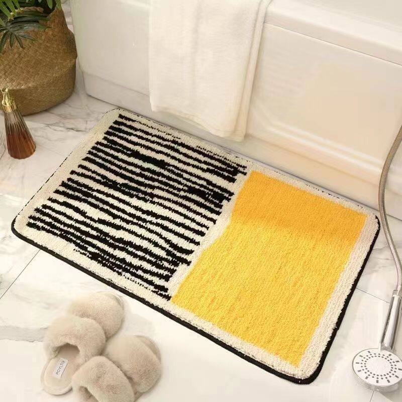 Moderne abstrakte Muster-Badezimmermatte Brehn