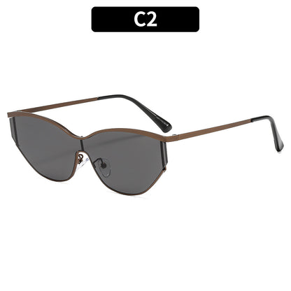 Architektonische Schmetterlingssonnenbrille