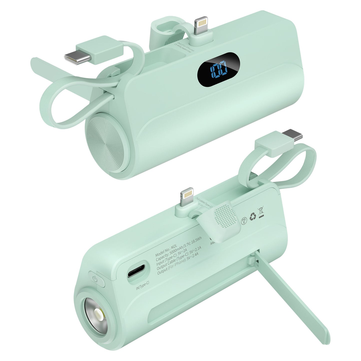 Tragbare Powerbank mit Integriertem Lautsprecher Brehn
