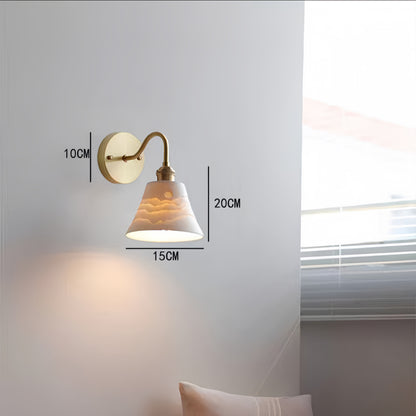 Elegante Wandlampe