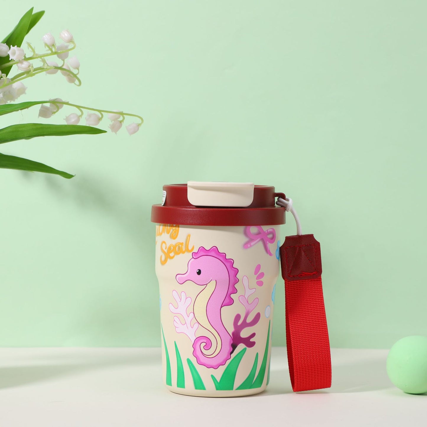 Künstlerische Reisetasse Brehn