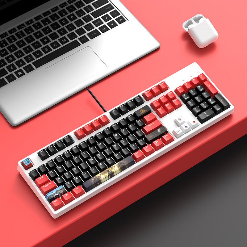 Verdrahtete ergonomische mechanische Tastatur Brehn