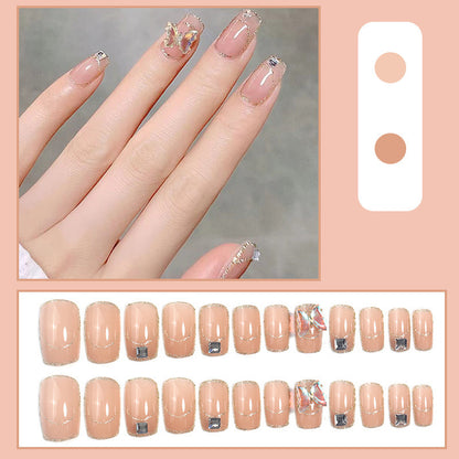 Dekorativer Press-On-Nagelset