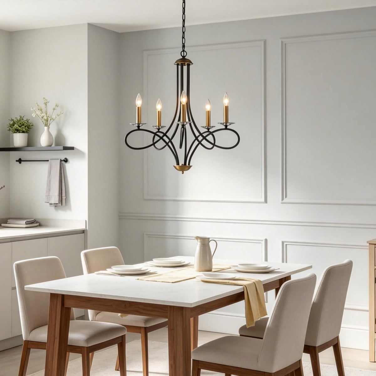 Moderne elegante Kronleuchter
